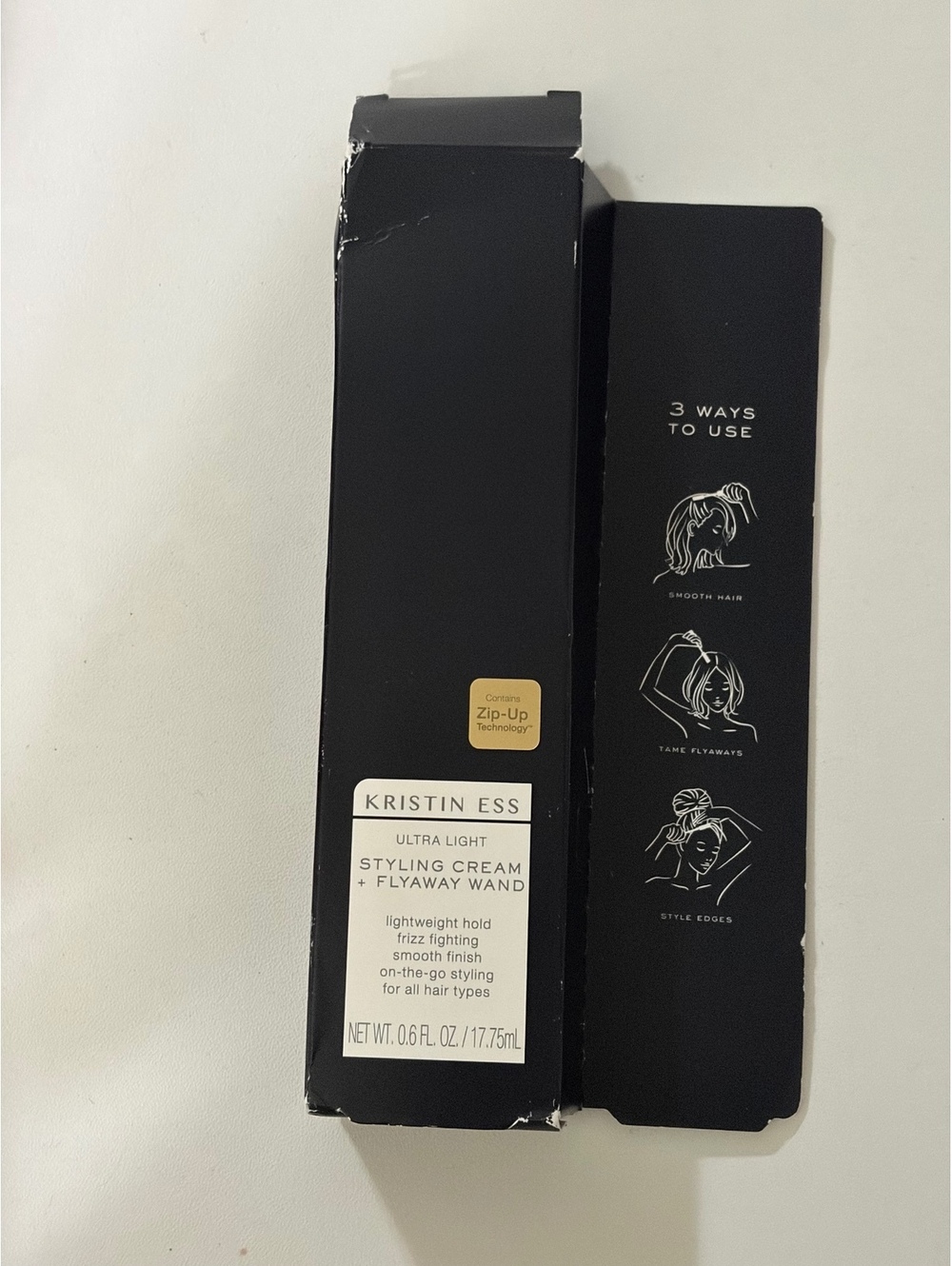 Kristin Ess Ultra Light Styling Cream + Flyaway Wand 0.6 fl oz